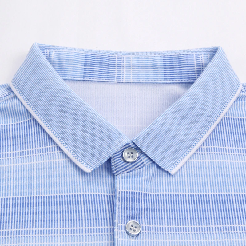 Бренд 2020 Повседневная летняя Клетчатая рубашка поло с коротким рукавом Мужская