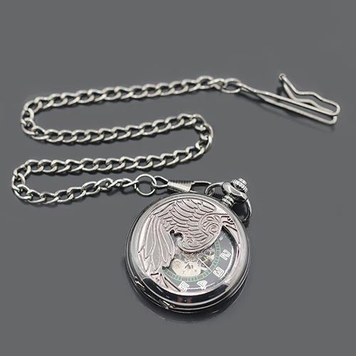 Унисекс винтажные римские цифры Прозрачный циферблат обмотки Механические