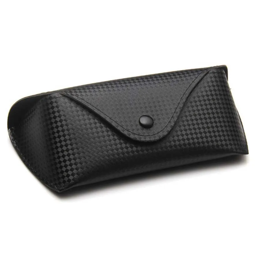 

Classic Leather Sunglasses Cases Men Women Retro Sun Glasses Soft Case Black Brown Eyeglass Box