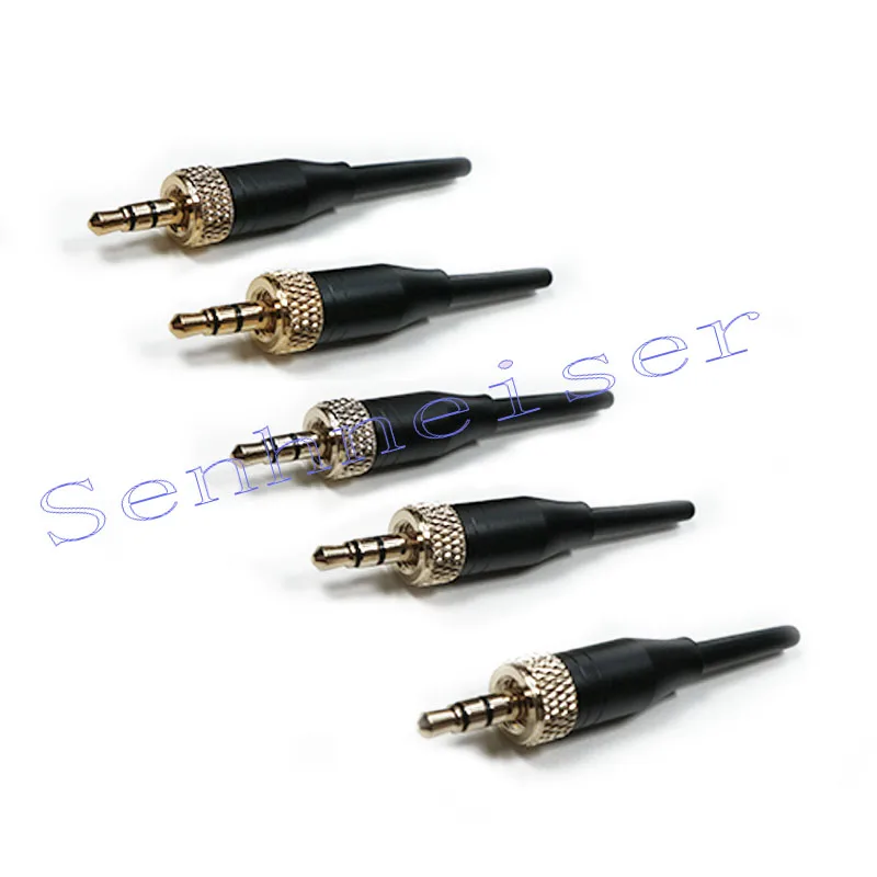 5 шт. 3 мм стерео винтовой замок разъем для Pro Sennheiser EW100 EW300 EW500 G1 G2 Sony Saramonic микрофон