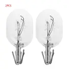 Галогенная лампа T20 W5W белого цвета, 12 В, 21 Вт, 194, 501, 2 шт., боковые клинья, Автомобильный источник светильник, приборная лампа #306