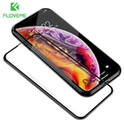 Закаленное стекло FLOVEME для iPhone X, Xs Max, Защитная пленка для экрана 9H 0,25 мм с полным покрытием для iPhone Xs, XR