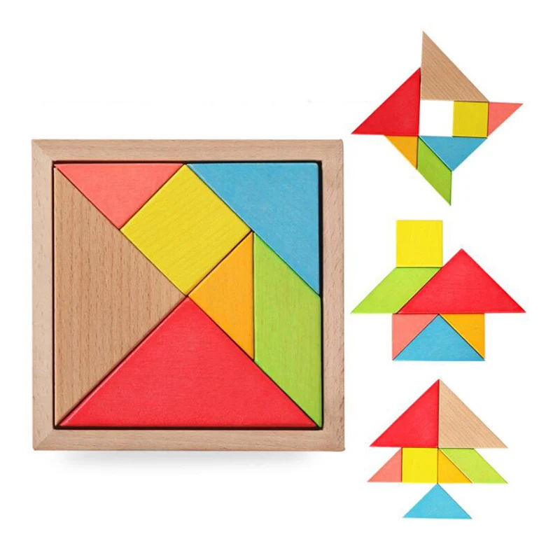 Treeby дерево diy головоломки образовательные деревянные игрушки развивающие