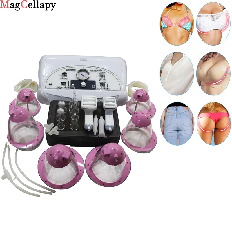 Vibration Vacuum Chest Massage Health Care Breast Enhancement Instrument SPA, Enlarge Breast& buttom, Lift Breast, Modify Nippl