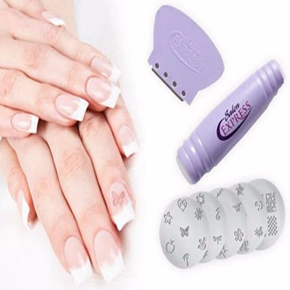 Набор для штамповки ногтей Женский принтер инструменты маникюра печатная машина