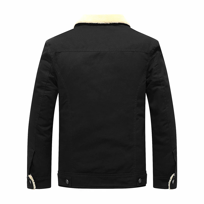 DAVYDAISY Плюс Размер M-5XL Мужская Куртка Мужчины Предупреждают Меховой Воротник Мужской Тактический Флисовые Куртки Причинно Верхняя Одежда Пальто JKI05