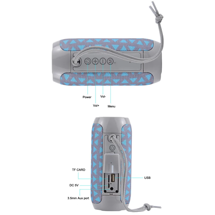 Hopestar TG117 Портативная колонка динамик водонепроницаемый Bluetooth динамик наружный сабвуфер бас беспроводной динамик s громкий динамик TF AUX