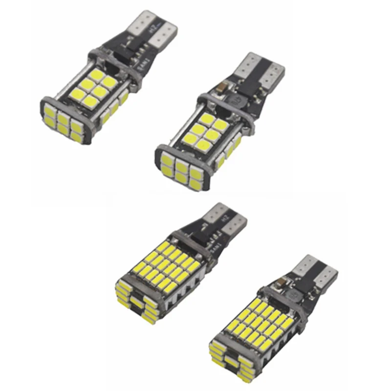 2 шт. T15 W16W 921 912 супер яркий 1200Lm 3030 SMD СВЕТОДИОДНЫЙ Автомобильная резервная задние
