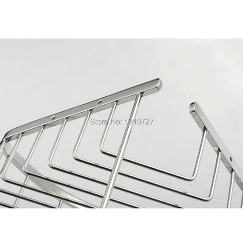 Настенная угловая полка для ванной органайзер душевая стойка держатель хранения