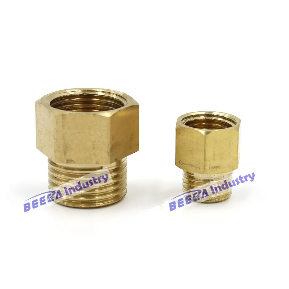 

Brass fitting, female-male thread, 1/4"-1/8" and so on, transfer thread.
