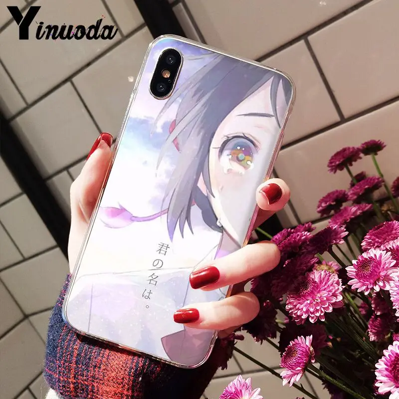 Yinuoda Kiminonawa ваше имя японского аниме DIY Роскошный Высокий протектор на конце чехол
