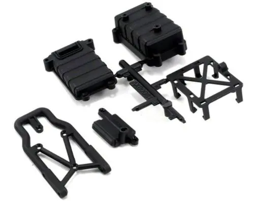 Осевой AX80081 коробка для электроники с трубчатой рамой: Wraith Rock Racer 1/10 rc Crawler car |
