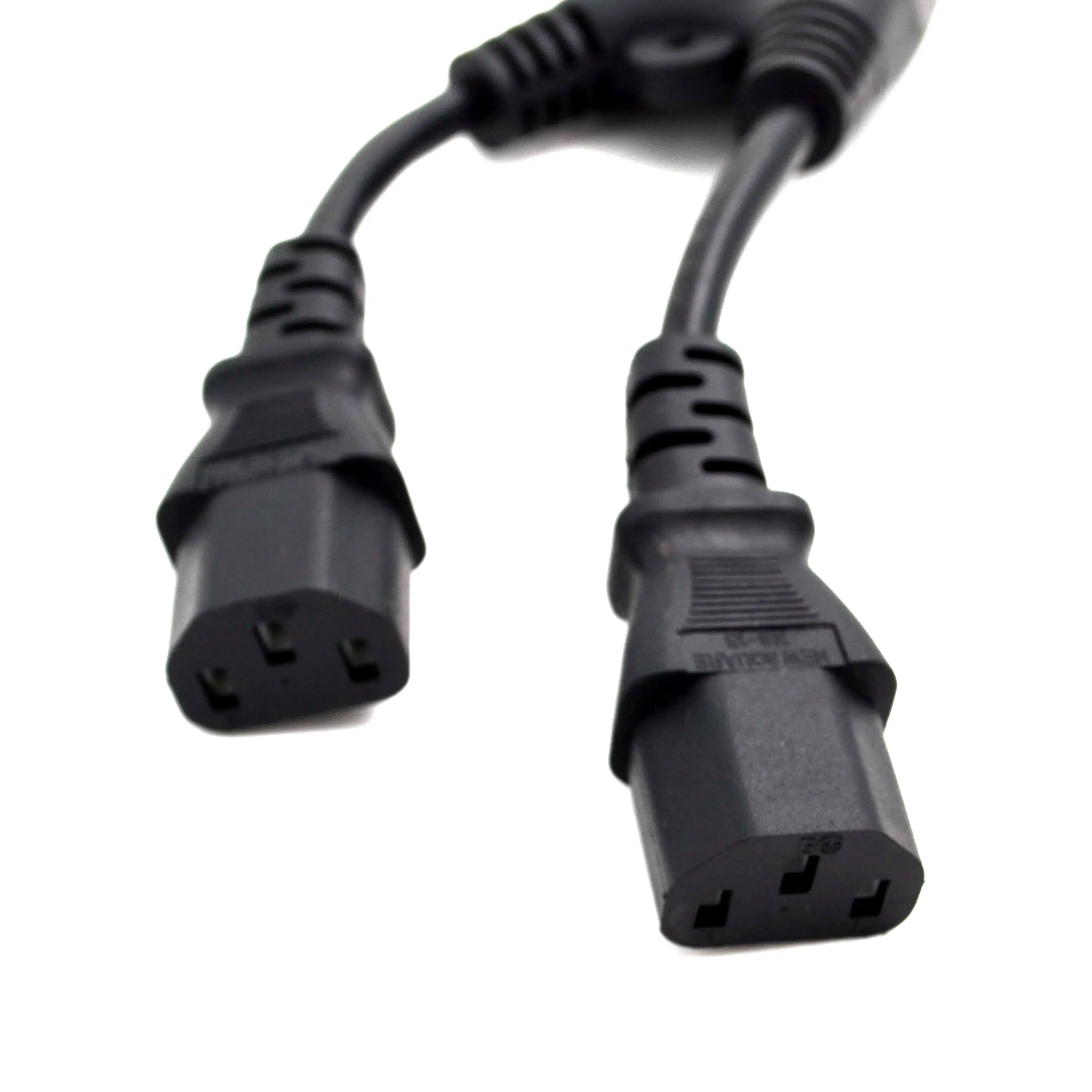 Кабель разветвитель IEC 320 C20 папа мама 2 x C13 шнур питания кабель для сервера 32 см 1