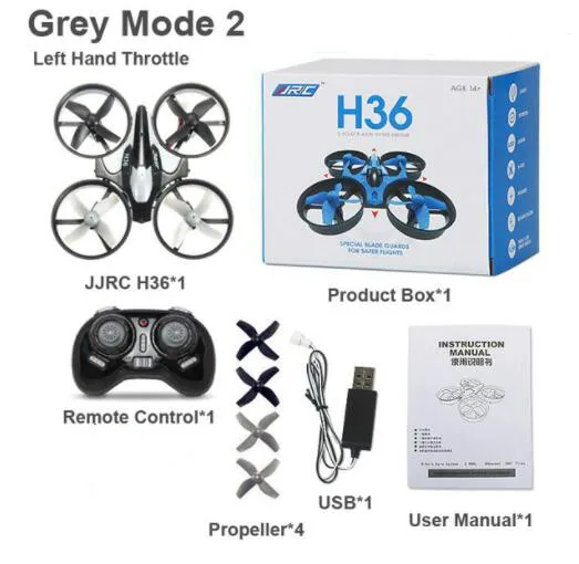 Eachine E010RC Quadcopter RTF RC крошечный подарок против JJRC H36 Мини 2 4G 4CH 6 оси 3D Безголовый