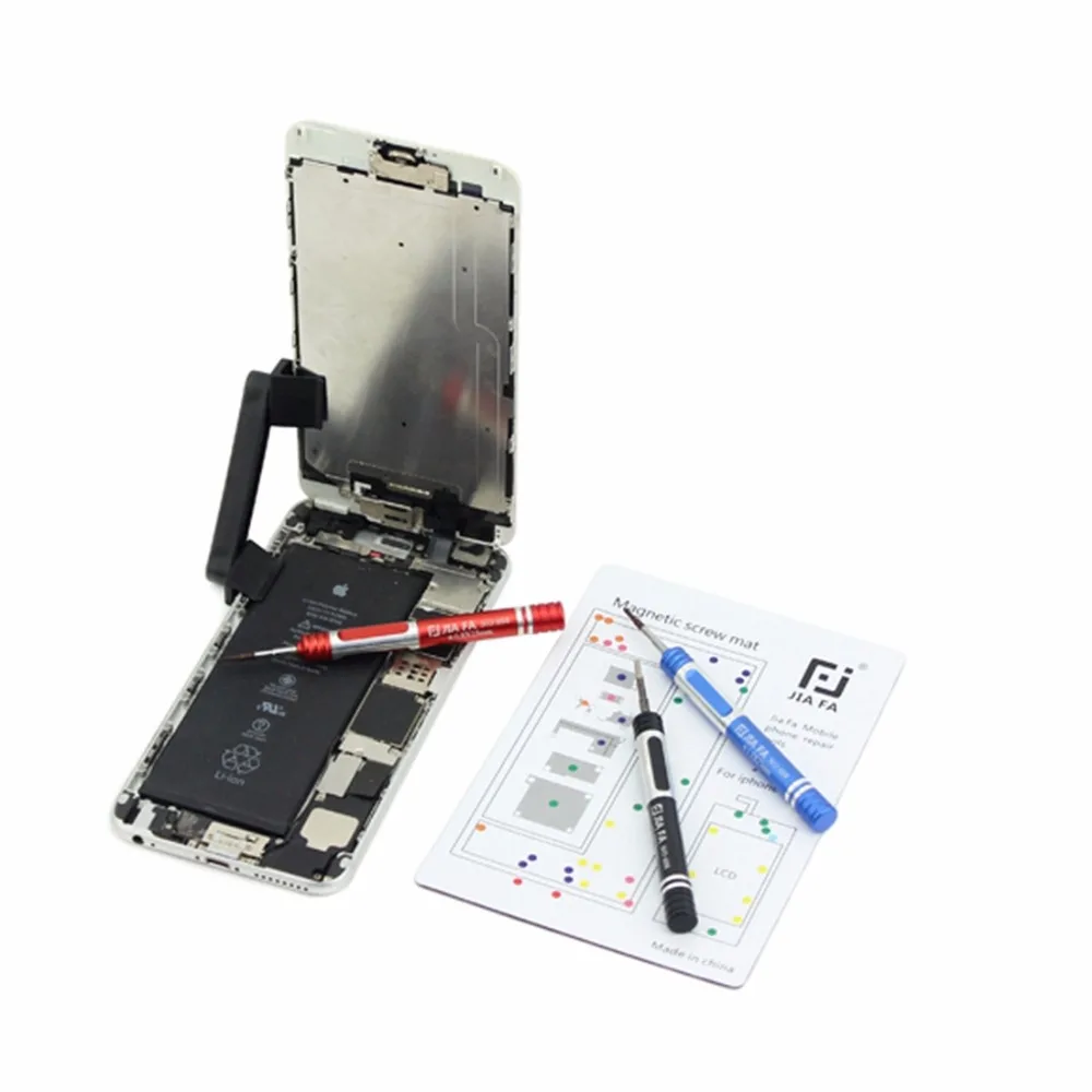 Магнитный коврик с винтами для iPhone 6s