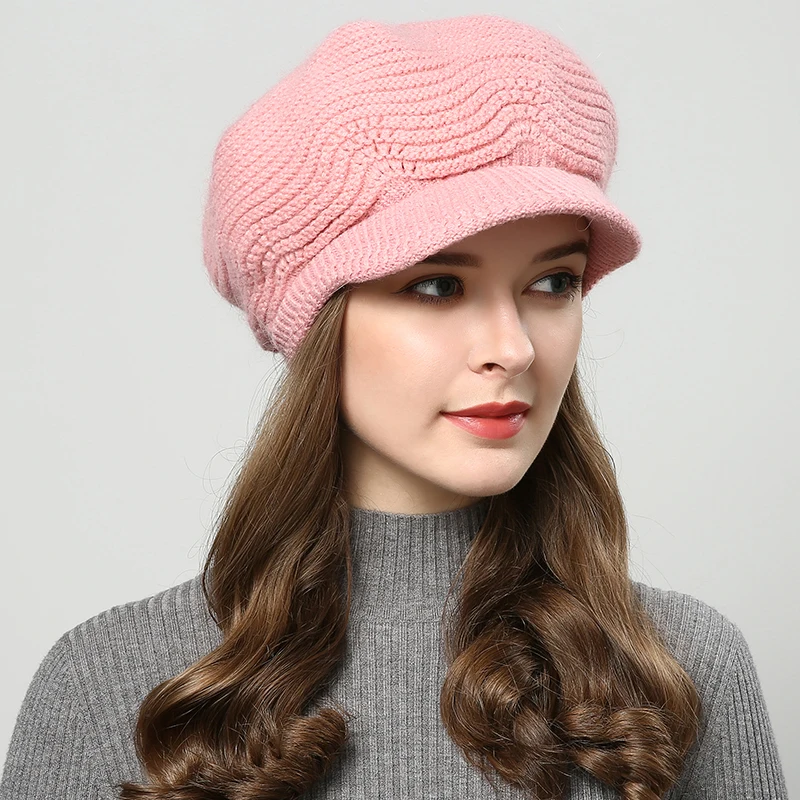 JIYOUOU, зимние шапки для женщин, Skullies Beanies, шапки ручной работы, новинка, женская шапка, вязаная шапка цвета хаки