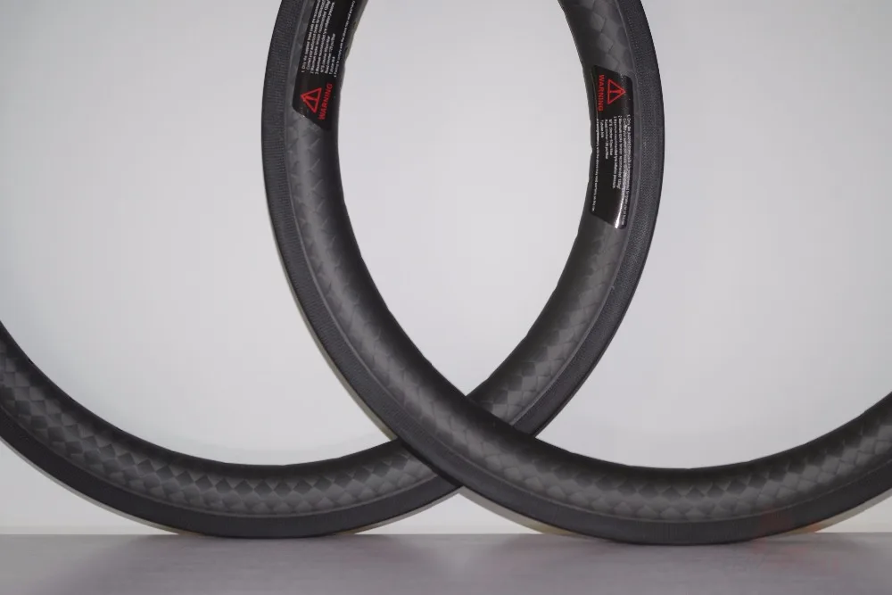 12K матовый 265G супер светильник обод для BMX 20 дюймов 38 мм карбоновый клинчер