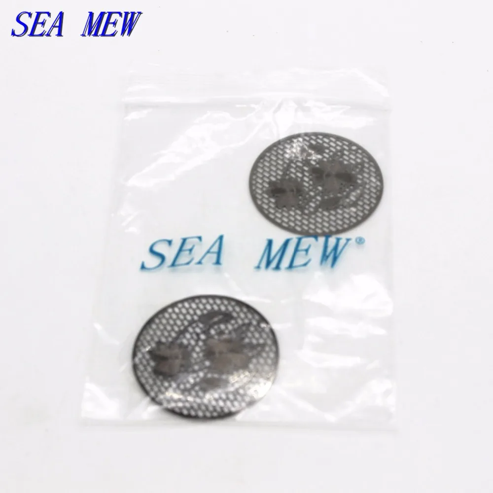 SEA MEW 20 шт. 36 мм круглые полые филигранные разъемы металлические медные