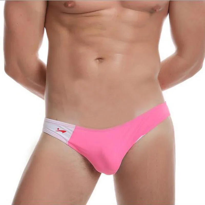 Нижнее белье для мужчин нейлоновые трусы с низкой талией|mens triangle underwear|bikini briefs