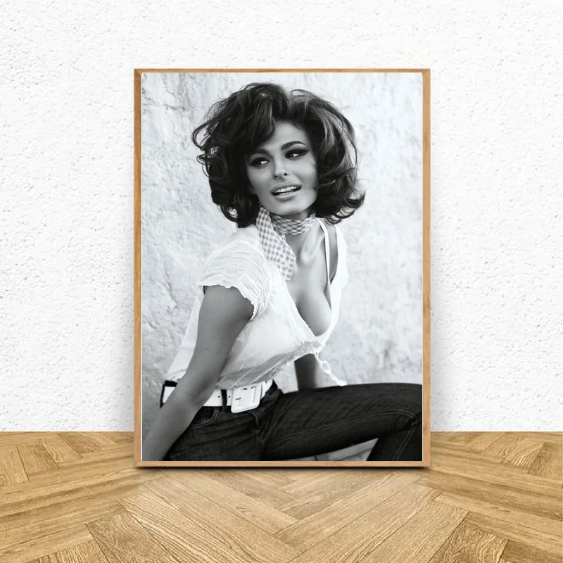 SOPHIA LOREN Movie star Art Silk Poster Painting Living Room Home Decor | Дом и сад