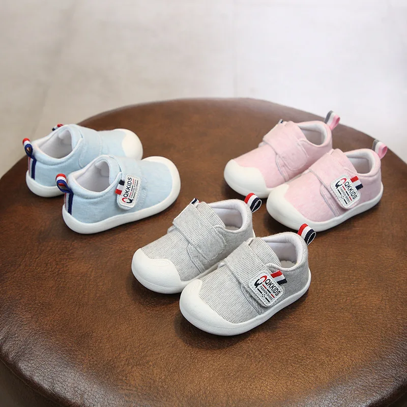 2019 Весенняя повседневная обувь для маленьких девочек и мальчиков малышей с