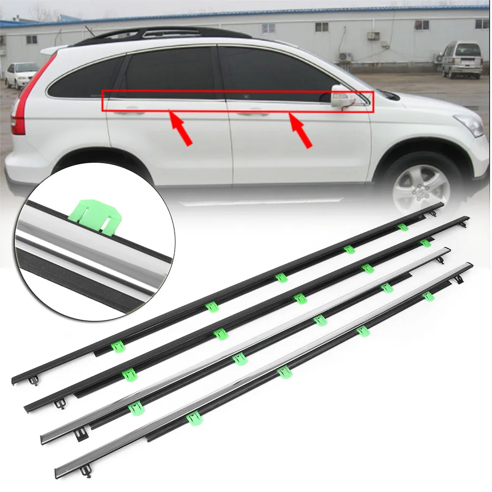 Уплотнительная лента для наружных окон CRV уплотнительные ленты Honda CR V 2007 2008 2009 2010 4