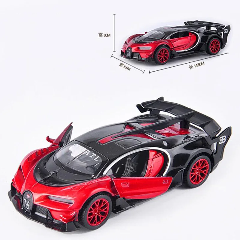 14 5 см 1:32 весы из металлического сплава Bugatti Veyron GT Авто модель автомобиля Модель