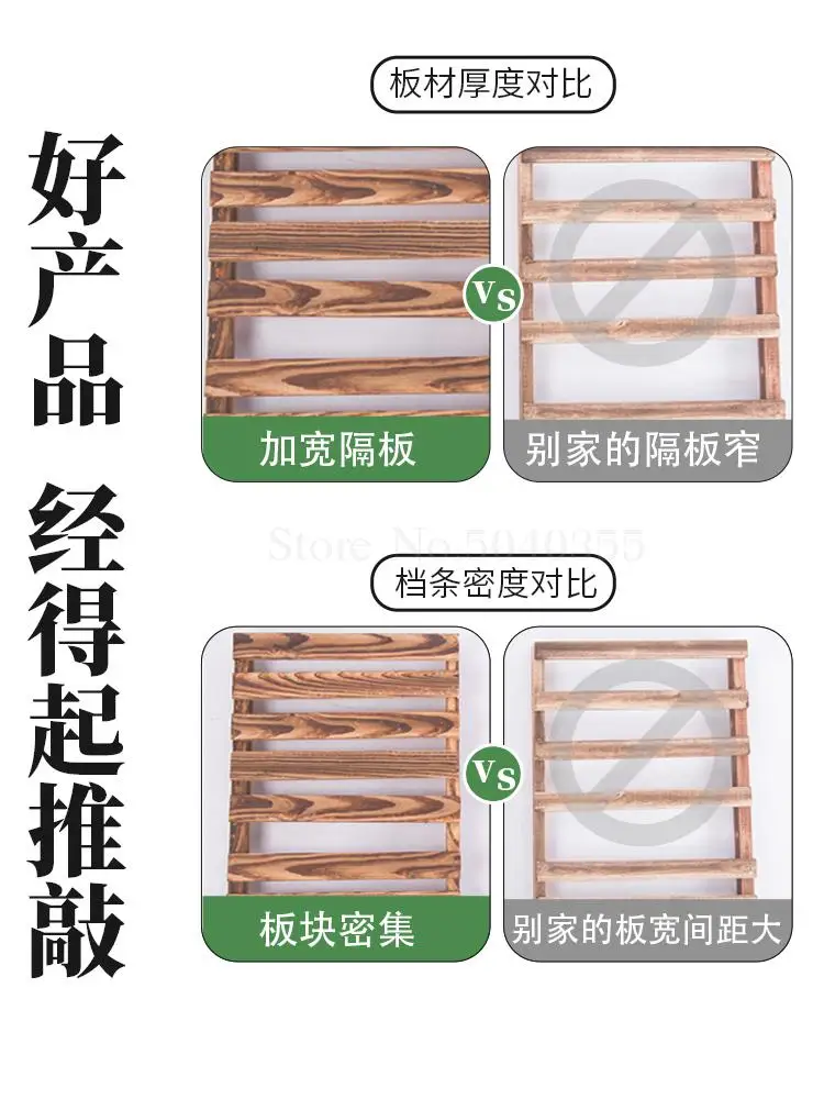 Балкон Цветочная полка Крытый деревянные гостиная напольный многослойная