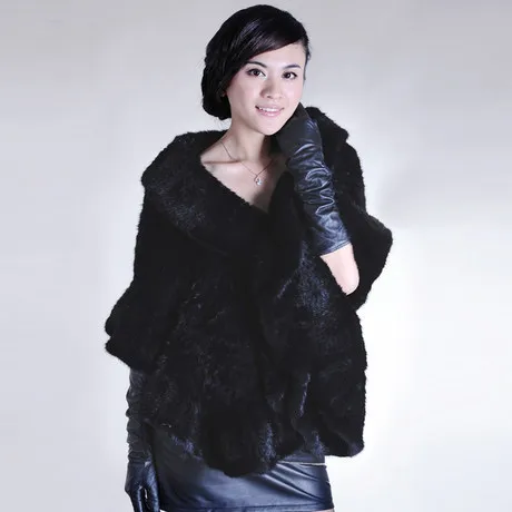 Осень-зима 2015 женские шали из натурального меха норки накидка для невесты