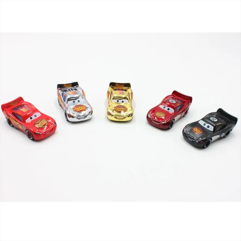 Автомобили Дисней Pixar 5 шт. разные версии No.95 Lightning McQueen литые под давлением машины