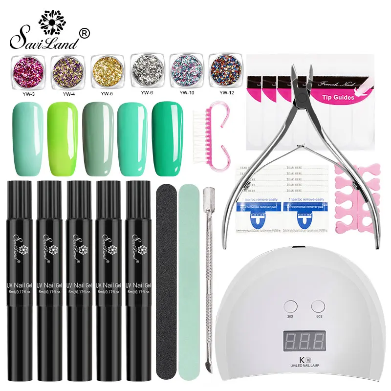 SET 3 Soak Off УФ лак для ногтей Наборы телячьей кожи гель 3 в 1 гель для ногтей Лаки Ручка лак гель для ногтей one step для ногтей без необходимы вещи наивысшего Базовое покрытие - Цвет: SET 3