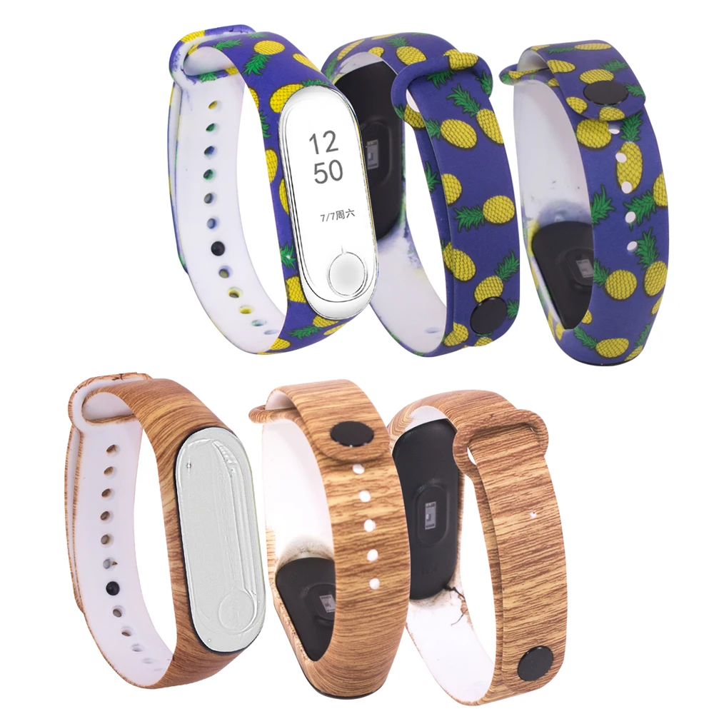 1Pcs 27 Colors Outdoor TPU Replacement Pedometers Band Strap For Xiaomi 3 Accessories | Спорт и развлечения
