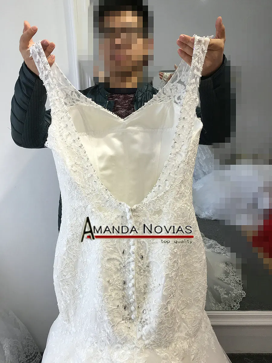 Свадебное платье с юбкой годе и лямками|wedding dress mermaid|wedding dresses mermaid styleamanda novias |