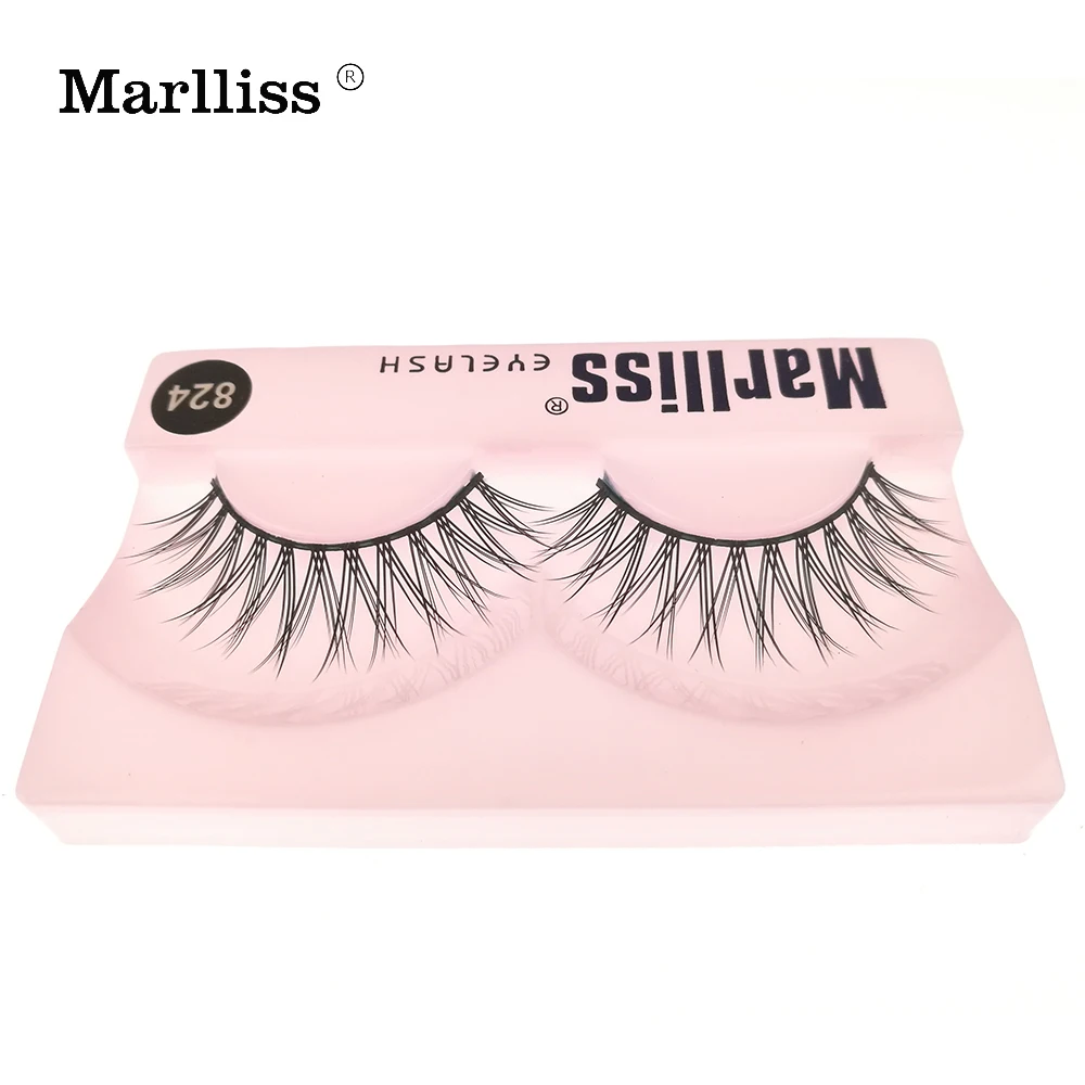 2017 Новый стиль многоразовые до 4 недель Marlliss ресницы Кластерные