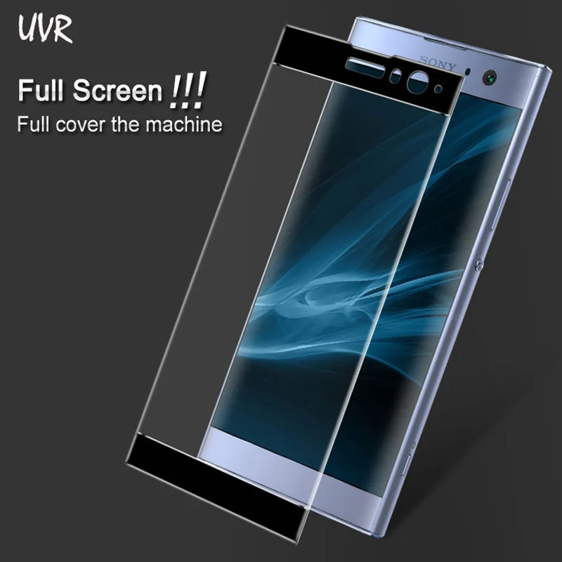 UVR для Sony Xperia XA2 закаленное стекло 2.5D полное покрытие шелковое протектор экрана