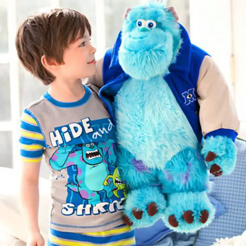 Большой 1 шт. 50 см sulley Sullivan милые плюшевые игрушки мягкие животные подушки детские