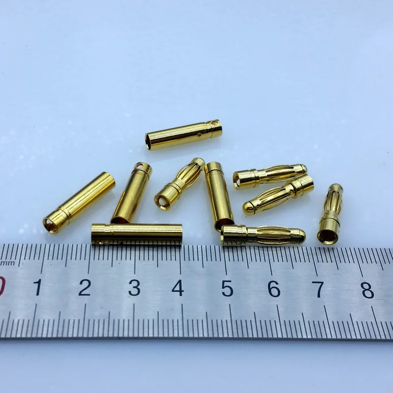 4 мм внутренний диаметр штекер банана разъем пули Замена позолоченный