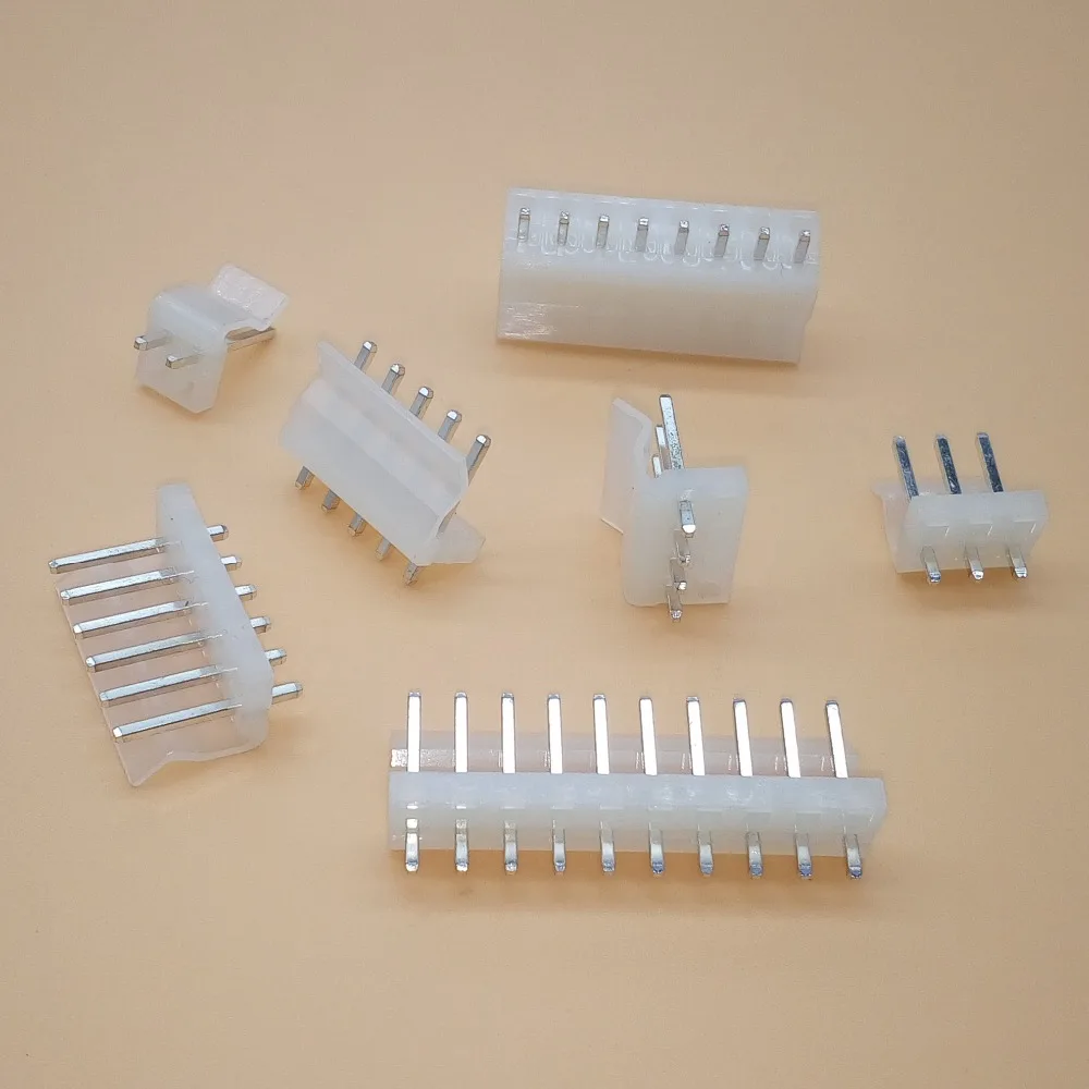 20 шт CH3.96 шаг 3 96 мм 2 8Pin прямые контакты разъем контактный разъем|header pin connectors|header