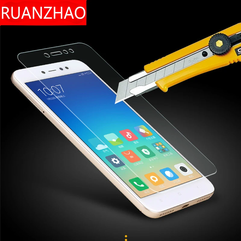 RUANZHAO 2.5D Закаленное стекло для xiaomi mi A2 Защитное экрана протектор xiomi A1 стеклянная