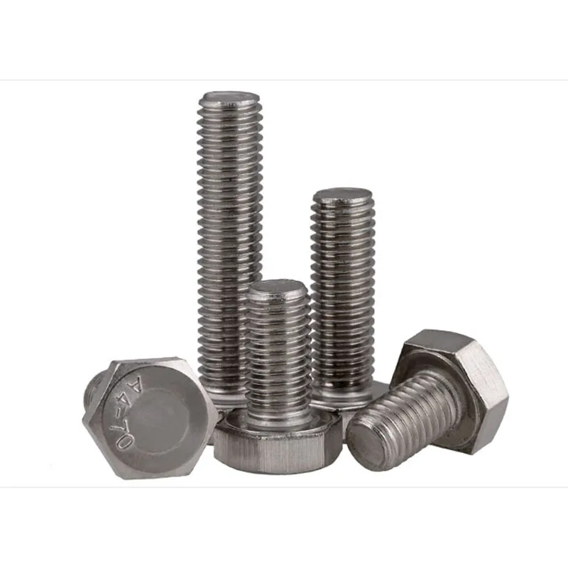 Винт с шестигранной головкой из нержавеющей стали/M12*20-200 DIN933 шестигранный болт