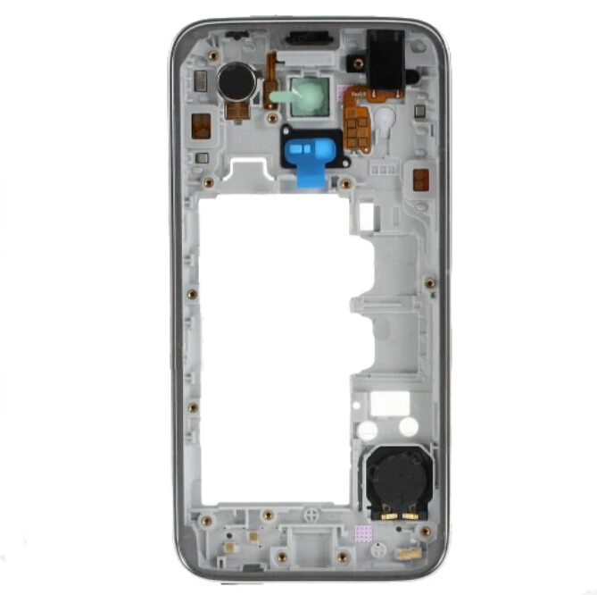 GZM Запчасти 3 шт./лот для Galaxy S5 mini G800F задняя рамка Корпус пластина Замена серебро|lot