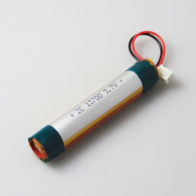 В 1200mAh 13700 3,7 V цилиндрическая полимерная литиевая батарея Защитная плата с миниатюрными игрушками перезаряжаемая литий-ионная батарея