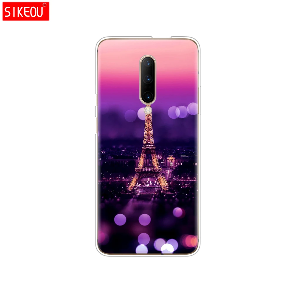 12069 Силиконовый чехол для oneplus 7 Чехол для one plus 7 pro чехол etui чехол для oneplus 7 pro чехол coque сумка бампер 1+ 7 цветок - Color: 12069