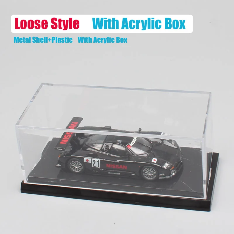 1: 64 весы с дистанционным управлением Kyosho мини Nissan R390 GT1 Nismo Ле-Ман 1997 № 23 гонки литья под давлением модели автомобилей Авто игрушечные машинки для детей коллекции - Цвет: Nissan R390 GT1 21