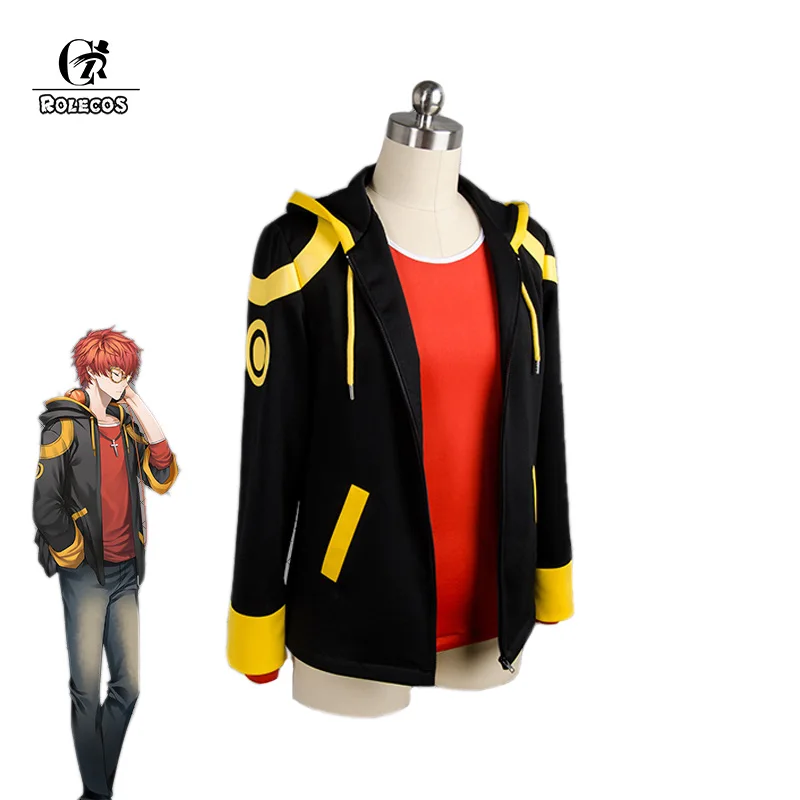 ROLECOS игра мистический Посланник Костюмы для косплея 707 Luciel Косплэй мужские