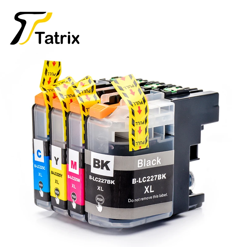 Чернильный картридж Tatrix LC227 LC225 LC227XL LC225XL совместимый с Brother DCP