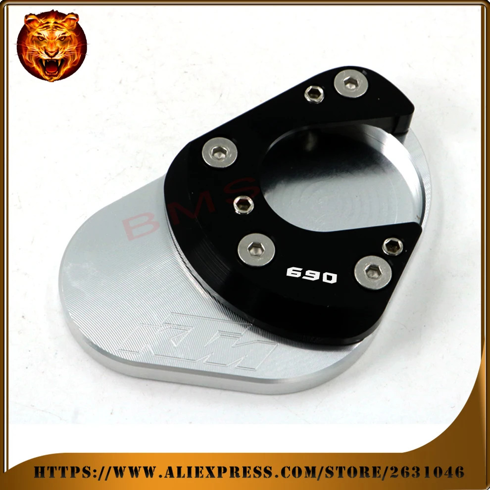 Боковая подставка для мотоцикла выдвижная KTM 690 SMC|stand extension|kickstand padmotorcycle kickstand plate |