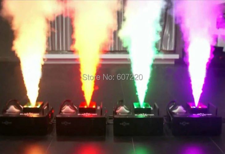 1500 Вт Led противотуманная машина Led Fogger дымовая машина сценическая дымка машина DMX пульт дистанционного управления