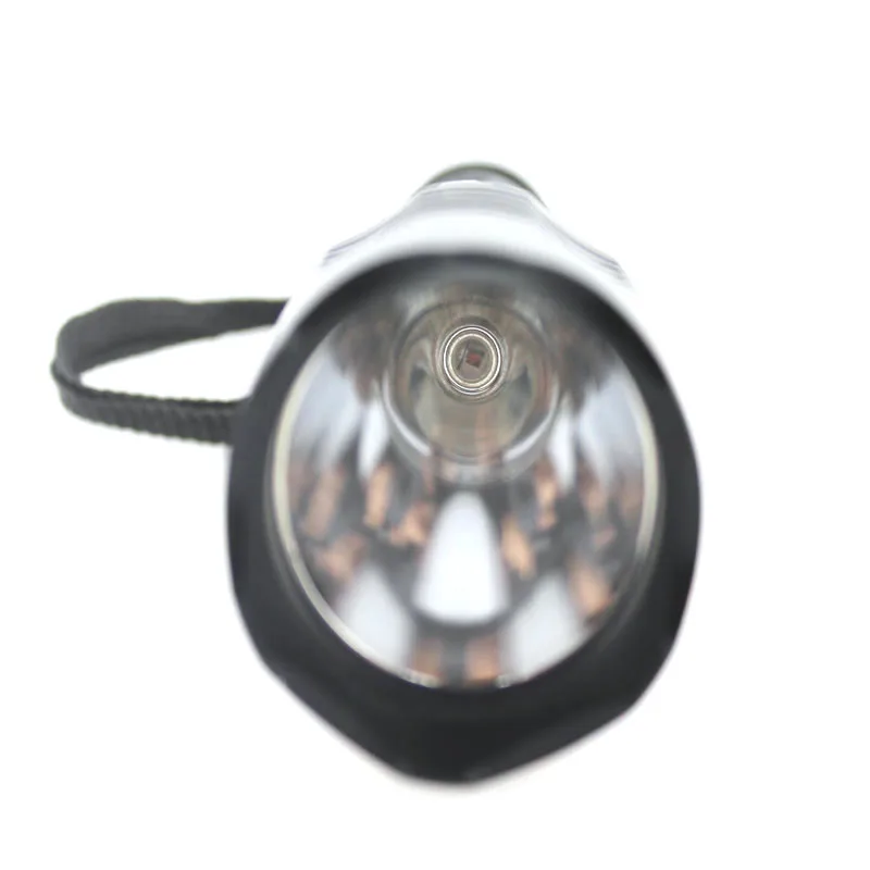 Маленькое солнце HS-802 CREE XR-E Q5 красный светильник 1-Режим светодиодный вспышка светильник(1x18650