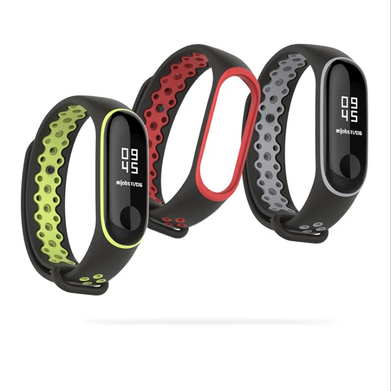 Ремешок для mi Band 3 Аксессуары спортивный браслет ремешок Xiaomi группа Наручные